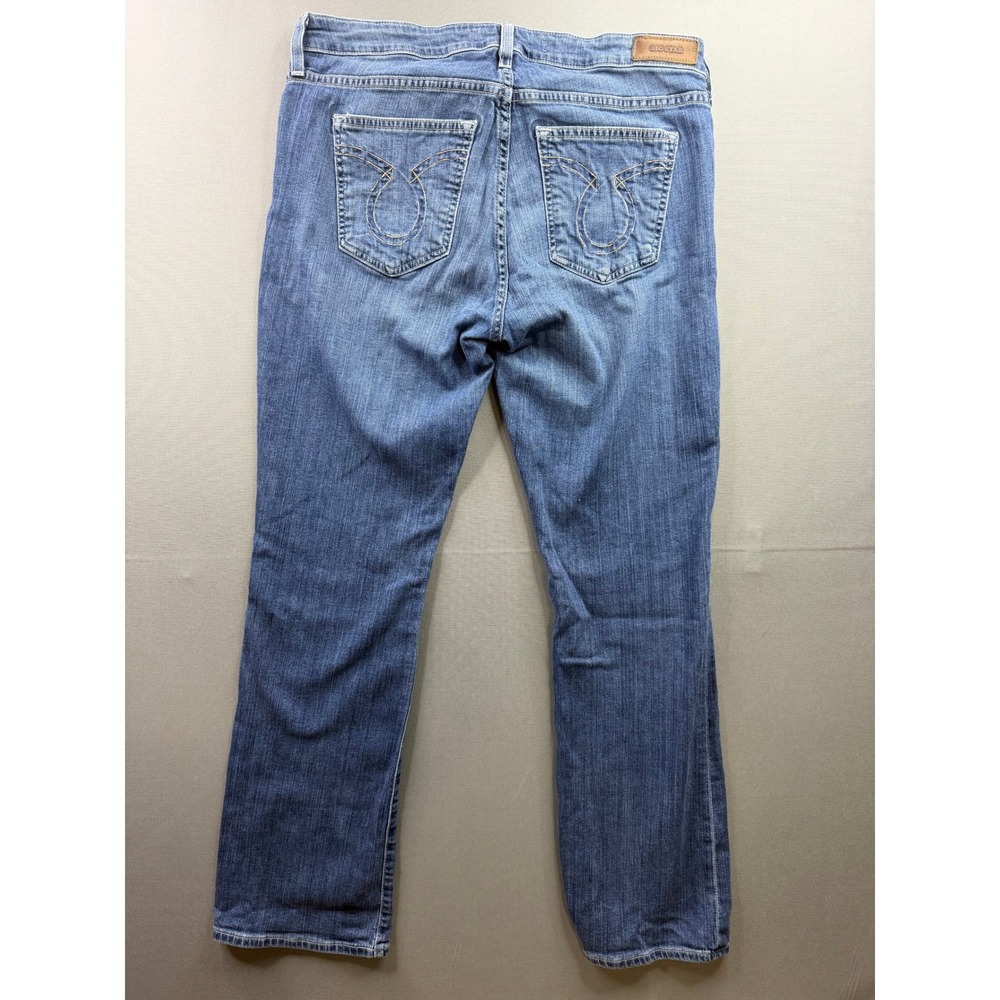 Big Star Maddie Bootcut Jeans‎ Womens Blue Stretch Denim 31x31